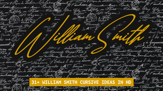 William Smith name signatures